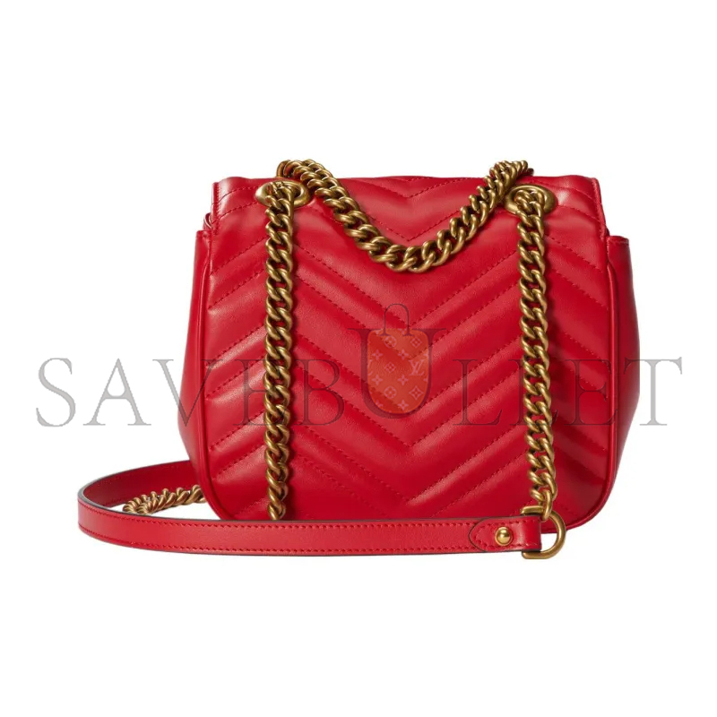 G*u*i gg marmont mini shoulder bag 739682 (18*15*8cm)